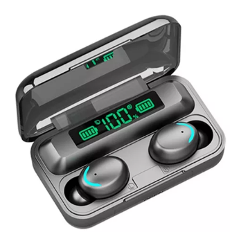 Audifonos  Inalambrico power bank f9